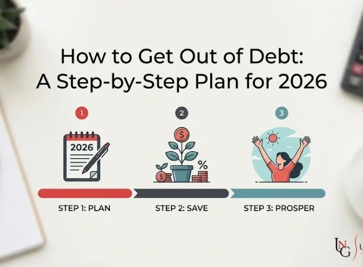 Learn how to get out of debt with a clear step-by-step plan, proven payoff methods, and simple tips to become debt-free faster in 2026.